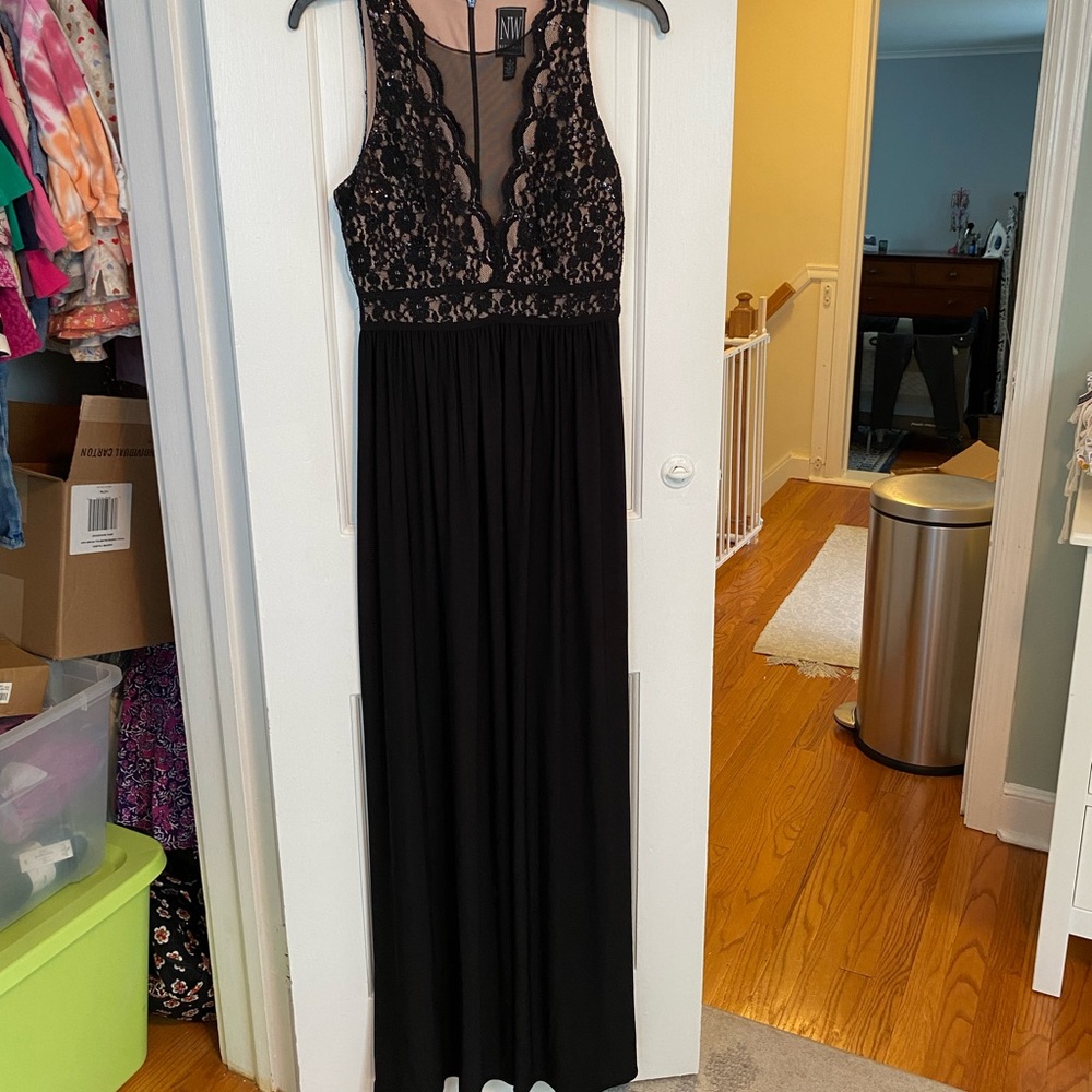 Black gown